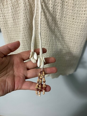 Zara Örgü Etekli Mini Gömlek Elbise - Görsel 5