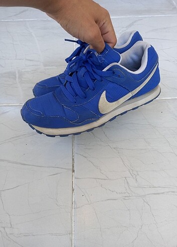 38 Beden nike mavi spor ayakkabi 38