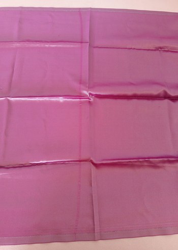 Parlak Mor İpek Görünümlü Kadın Şal - Görsel 7