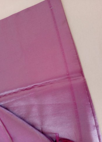 Parlak Mor İpek Görünümlü Kadın Şal - Görsel 5