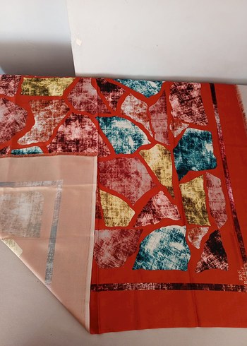 Renkli Bohem Kadın Eşarp - Görsel 2