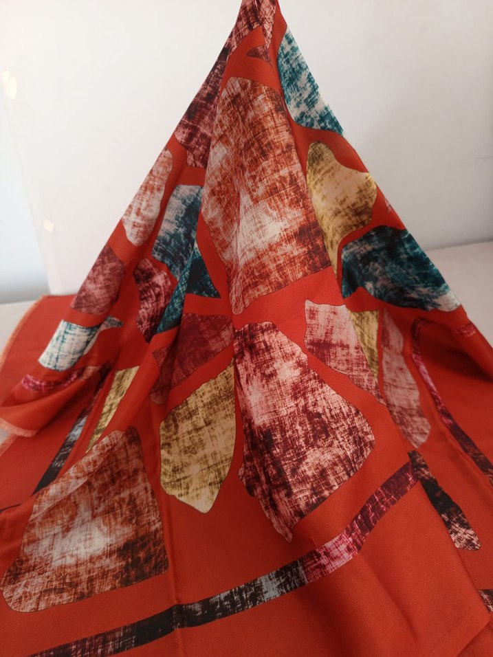 Renkli Bohem Kadın Eşarp - Görsel 5