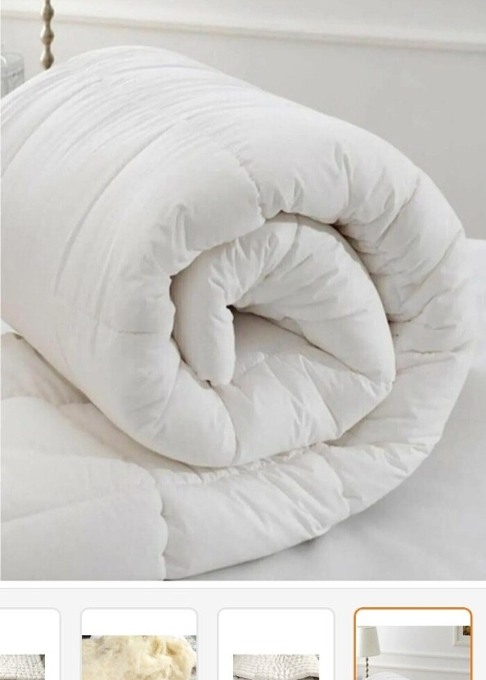 Tek kisilik yün yorgan - Görsel 2