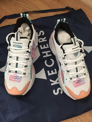 38 Beden çeşitli Renk Orijinal skechers D lights 3 