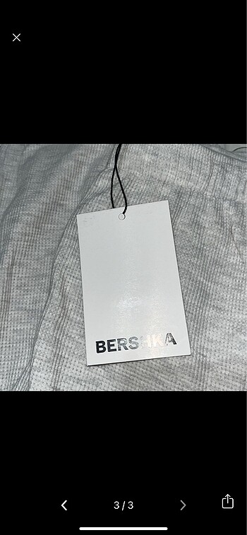 xs Beden Bershka gofre kumaş eşofman altı