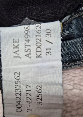 Gri Regular Fit Erkek Denim Pantolon - Görsel 3