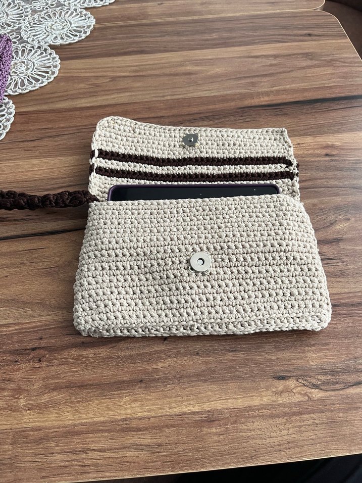 Örgü Kadın El Çantası - Görsel 4