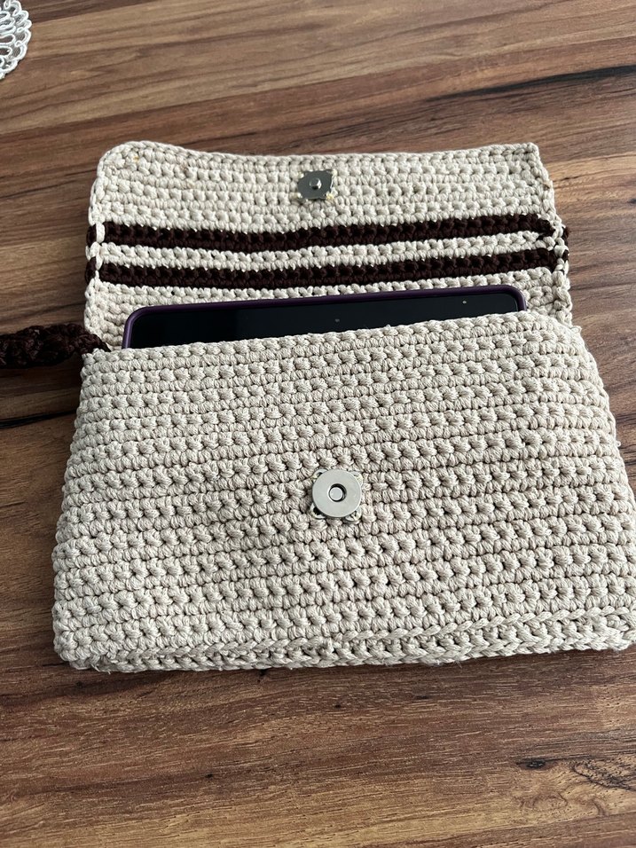 Örgü Kadın El Çantası - Görsel 3