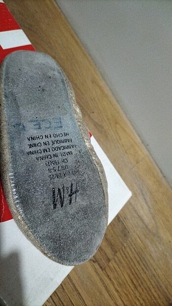 H&M Bale ayakkabısı 