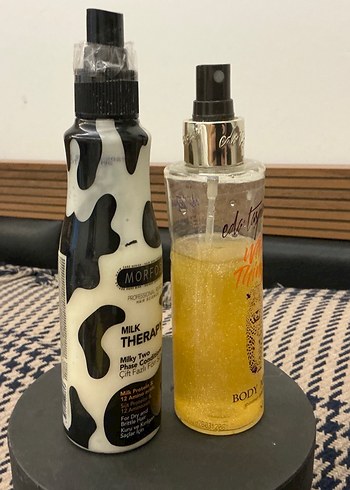 Eda taşpınar simli body mist Morfose milk therapy - Görsel 2