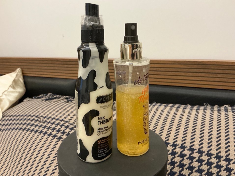 Eda taşpınar simli body mist Morfose milk therapy - Görsel 2