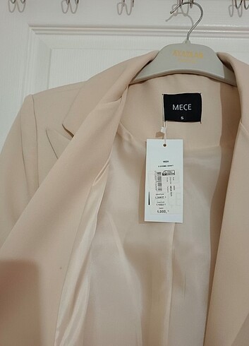 s Beden ten rengi Renk Blazer ceket
