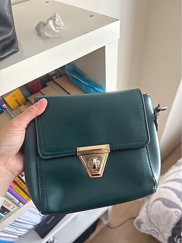 Zara Yeşil çanta