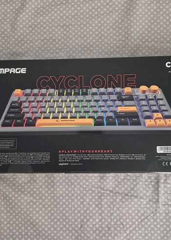 Rampage Rampage Gaming Klavye rgb