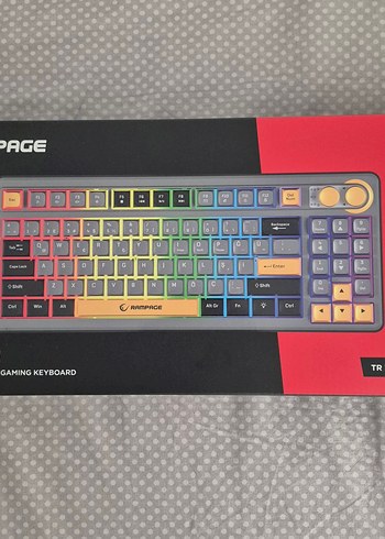 Rampage Gaming Klavye rgb
