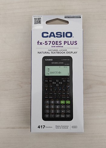 Casio fx-570ES PLUS Hesap Makinesi
