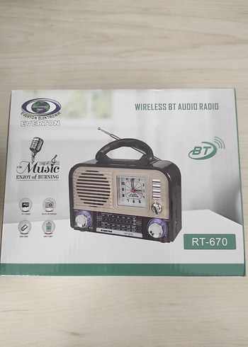 Everton RT-670 Kablosuz Bluetooth Radyo