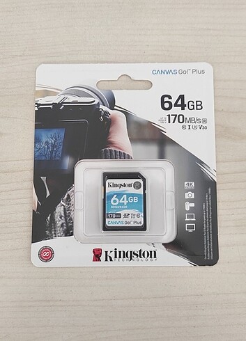 KINGSTON 64 GB HAFIZA KARTI