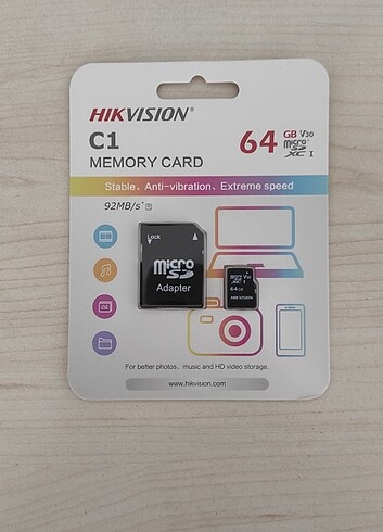HIKVISION 64 GB HAFIZA KARTI