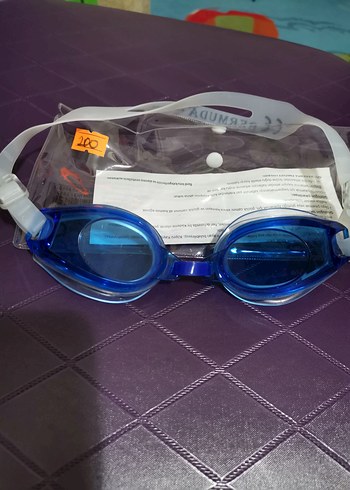 Şeffaf Mavi Yüzücü Gözlüğü - Görsel 2
