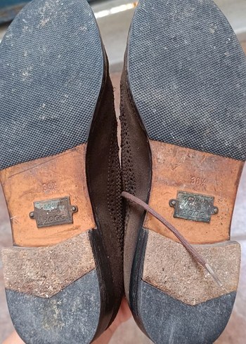 Gri Süet Erkek Klasik Ayakkabı - Görsel 6