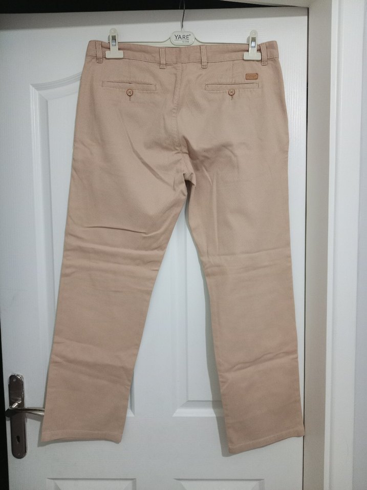 Bej Regular Fit Erkek Pantolon - Görsel 3