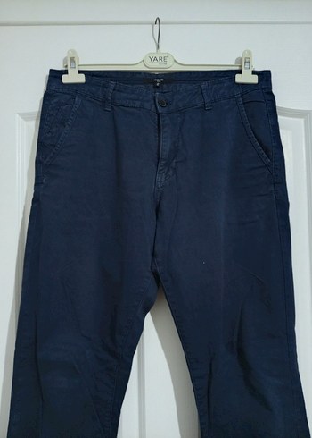 Erkek Lacivert Denim Pantolon Regular Fit - Görsel 2
