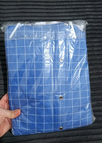 Kareli Uzun Kollu termal Erkek Gömlek - Görsel 3