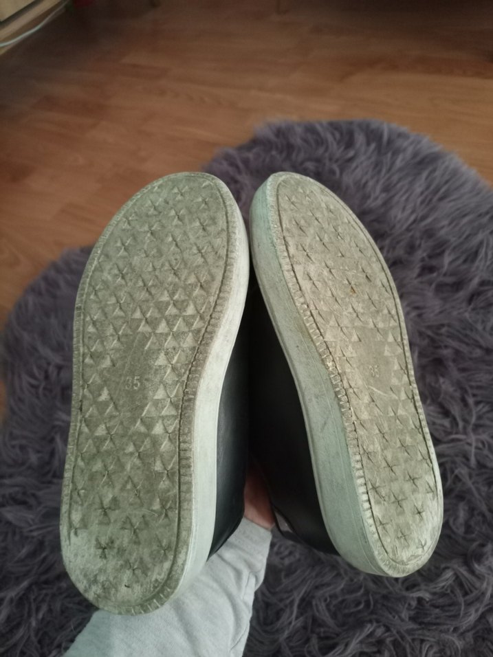 siyah Kiz çocuk Spor Ayakkabı - Görsel 3