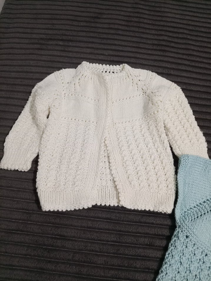 bebek örme yelek hirka - Görsel 3