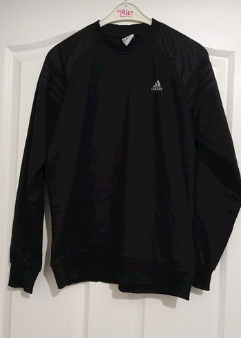 Siyah Adidas Erkek çocuk Sweatshirt - Görsel 2