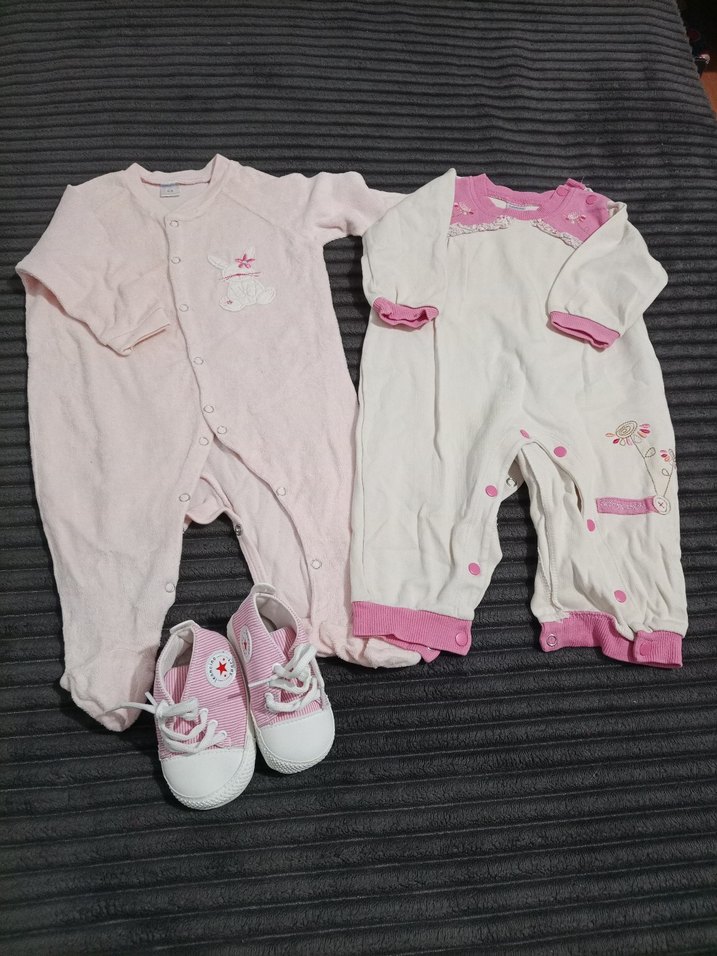 Pastel Pembe Bebek Hastane Kıyafeti Seti - Görsel 2