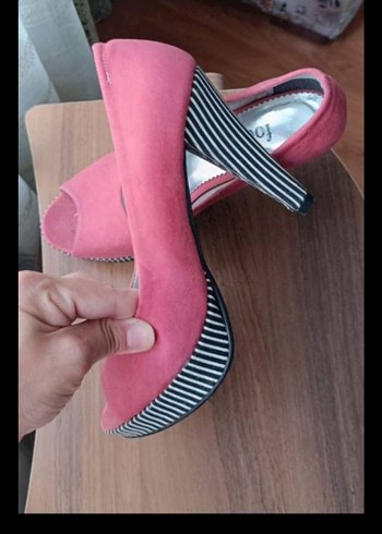 Bej Kadın Süet Dolgu Topuklu Çizme - Görsel 2