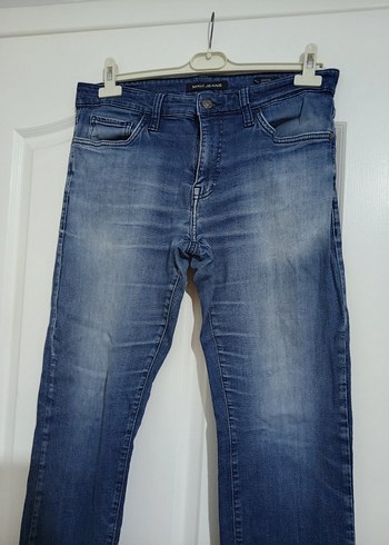 Erkek Lacivert Denim Regular Fit Jean - Görsel 2