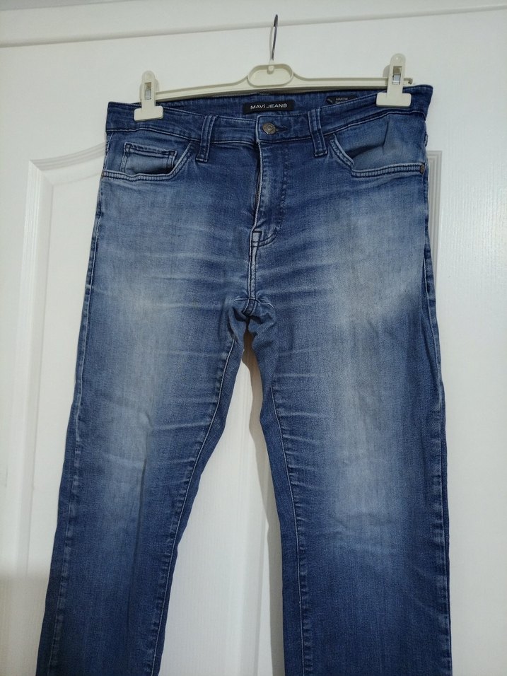 Erkek Lacivert Denim Regular Fit Jean - Görsel 2