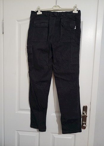 Siyah Regular Fit Denim Erkek Pantolon - Görsel 4