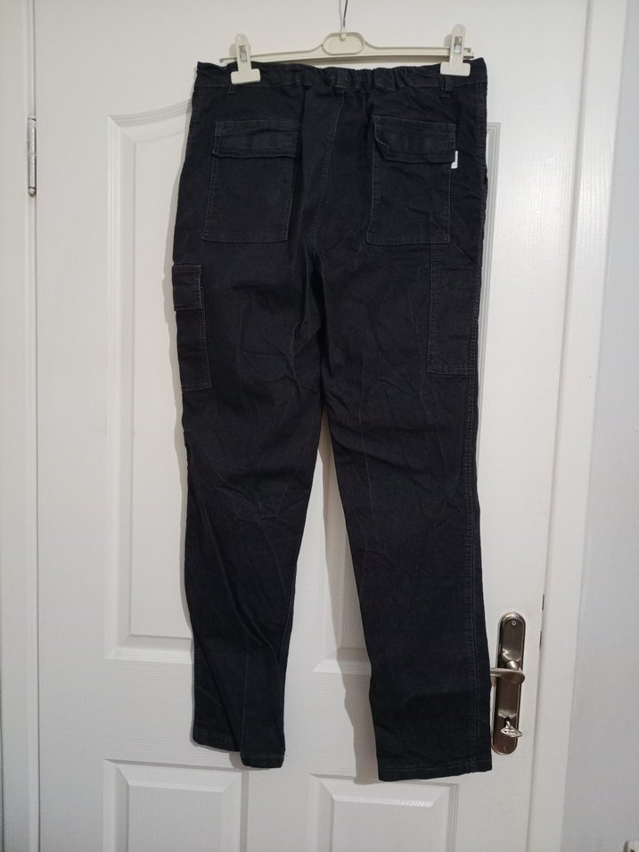 Siyah Regular Fit Denim Erkek Pantolon - Görsel 4
