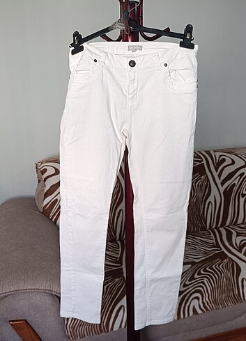 Bayan beyaz pantolon 