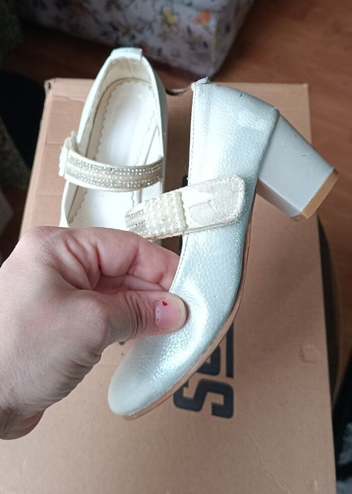 Kız çocuk abiye ayakkabı - Görsel 3