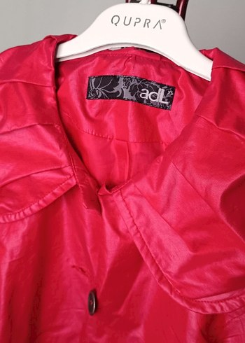 Parlak Midi Kadın Yağmurluk - Görsel 4