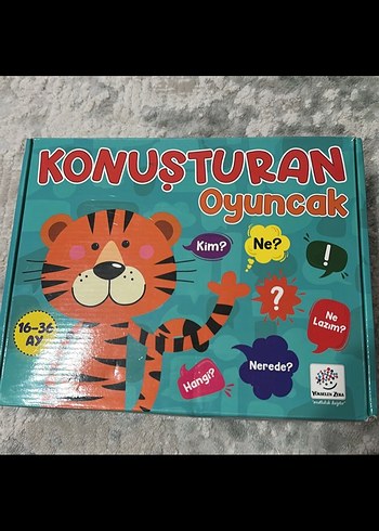 Konuşan Eğitim Oyuncağı - Kaplan Temalı