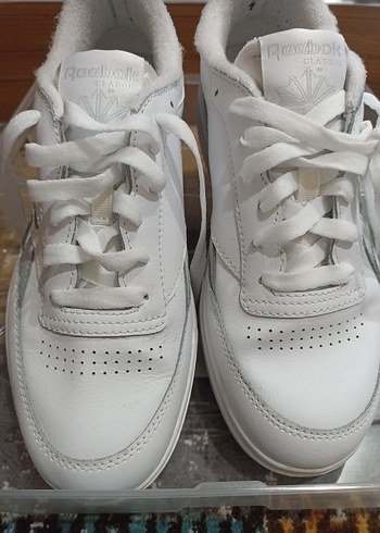 Beyaz Bağcıklı Kadın Spor Ayakkabı - Görsel 2