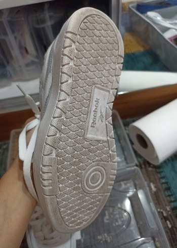 Beyaz Bağcıklı Kadın Spor Ayakkabı - Görsel 3