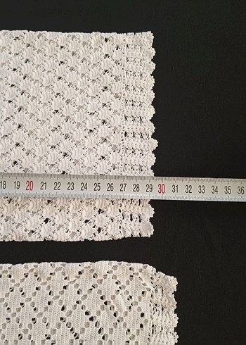 El Örgüsü Beyaz Dantel Iki Parça - Görsel 4