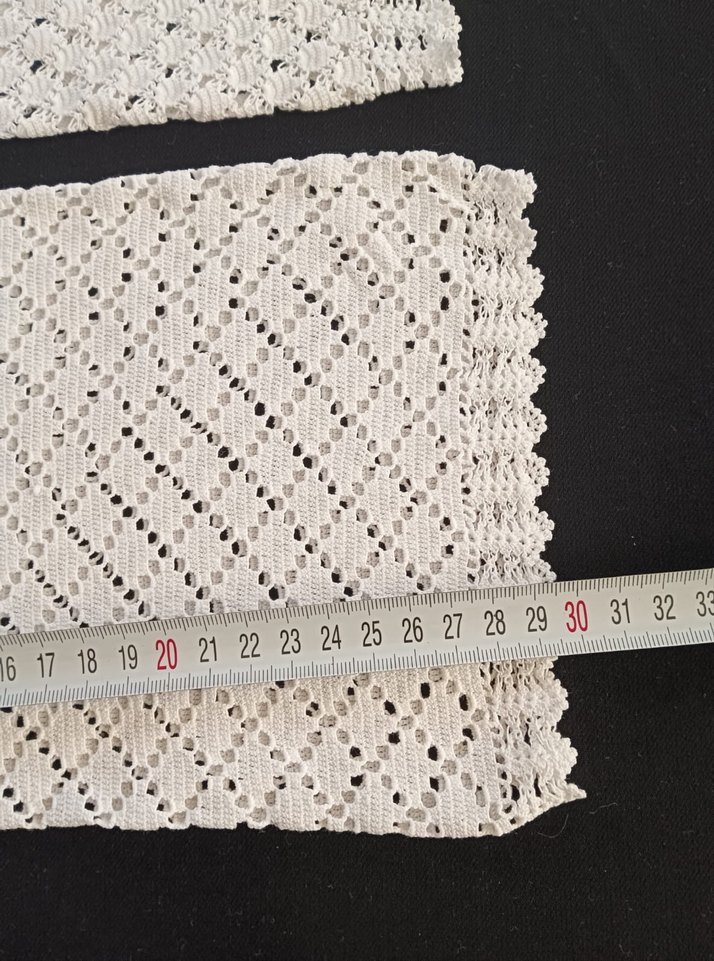 El Örgüsü Beyaz Dantel Iki Parça - Görsel 3