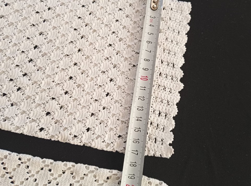 El Örgüsü Beyaz Dantel Iki Parça - Görsel 2