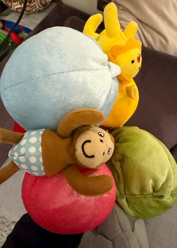 Renkli Peluş yatak Oyuncağı - Görsel 3