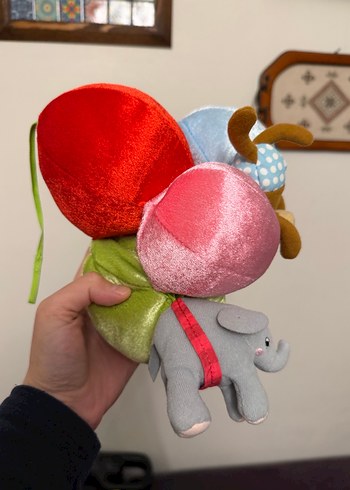 Renkli Peluş yatak Oyuncağı - Görsel 2