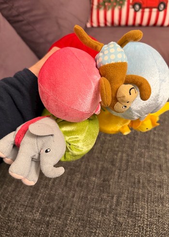 Renkli Peluş yatak Oyuncağı - Görsel 4