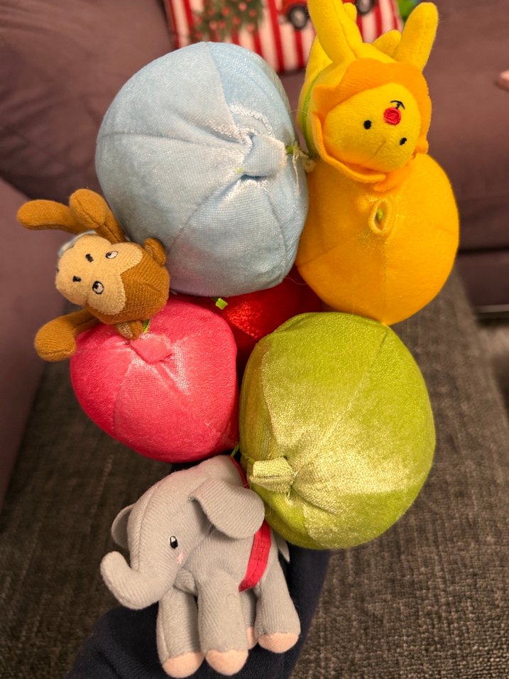 Renkli Peluş yatak Oyuncağı - Görsel 5